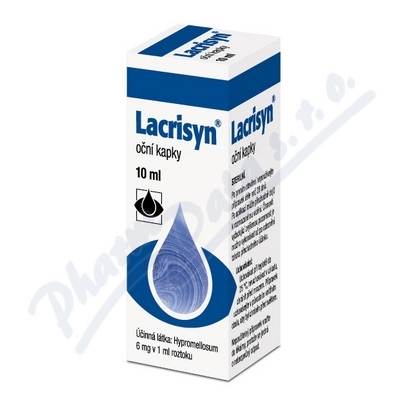 Lacrisyn Oční kapky 10ml 1ks