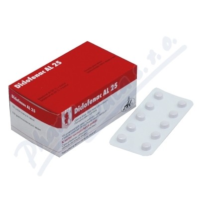 Diclofenac AL 25mg tbl.ent.100