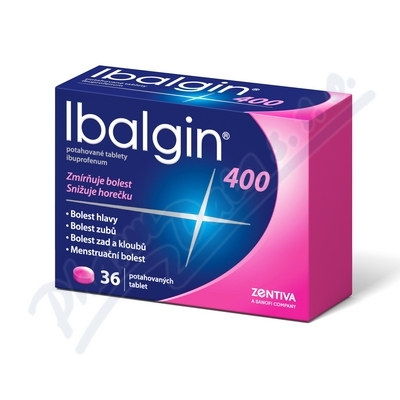 Ibalgin 400 por.tbl.flm.36x400mg