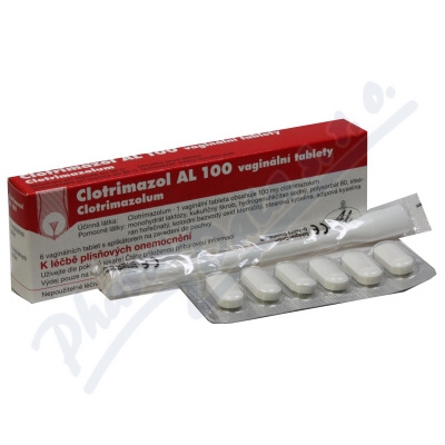 Clotrimazol AL 100mg vag.tbl.nob.6