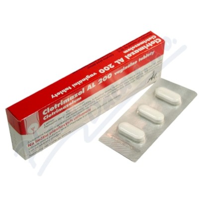 Clotrimazol AL 200mg vag.tbl.3