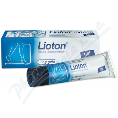 Lioton 1000IU/g gel 30g