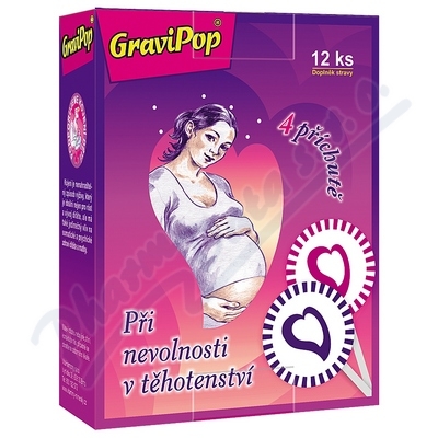 VitaHarmony GraviPop nevolnost v těhotenství 12ks