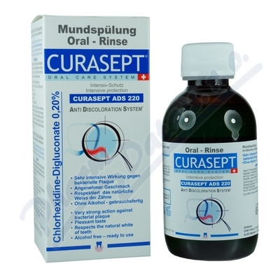 CURAPROX CURASEPT ADS 220 ústní voda 200ml 0.20%