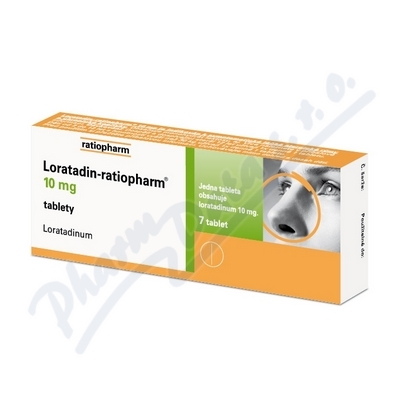Loratadin Ratiopharm 10mg tbl.nob.7