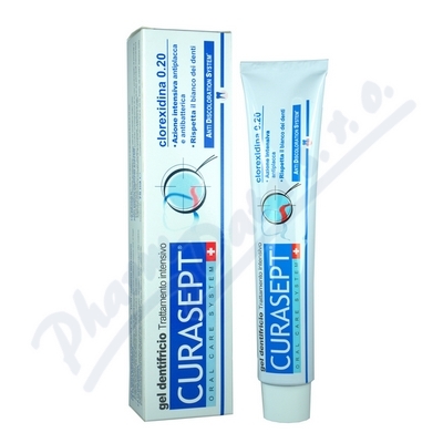 CURAPROX CURASEPT ADS 720 gel.pasta 75ml 0.20%CHX