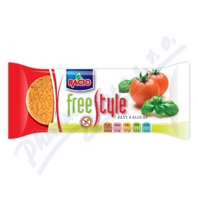 RACIO Free style rýžové chlebíčky rajče-bazalka25g