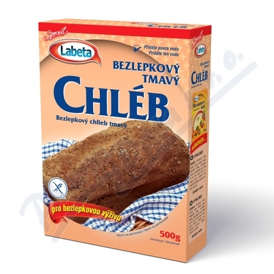 Labeta Bezlepkový tmavý chléb 500g
