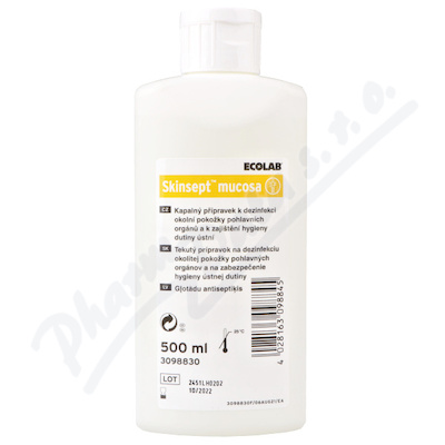Skinsept mucosa dezinfekce ústa-hltan-pokožka500ml