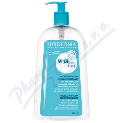 BIODERMA ABCDerm H2O micelární voda 1L
