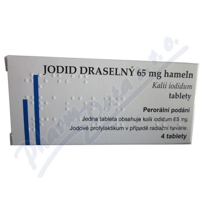 Jodid draselný 65mg hameln por.tbl.nob.4x65mg