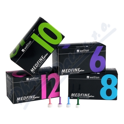 Wellion MEDFINE jehly inz.pera 8mm 31G 100ks