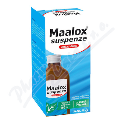 Maalox suspenze 35mg/ml+40mg/ml por.sus.1x250ml II