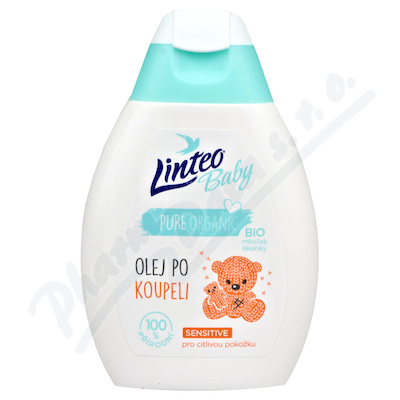 Dětský olej po koup. LINTEO BABY s Bio měsíč.250ml