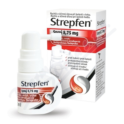 Strepfen sprej 8.75mg orál.sprej orm.spr.sol.15ml