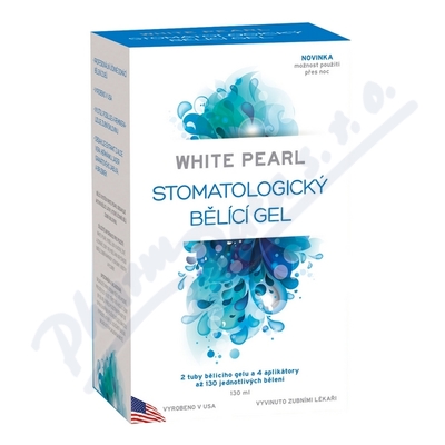 White Pearl stomatologický bělící gel 130ml