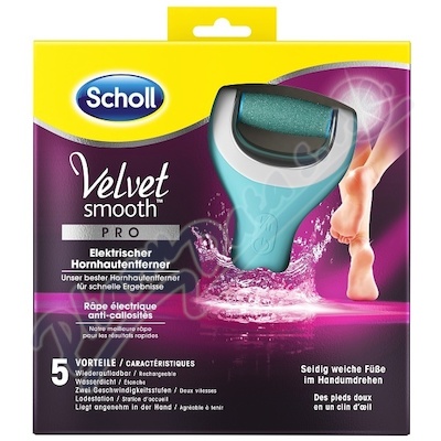 SCHOLL VS elektrický pilník na chodidla do vody