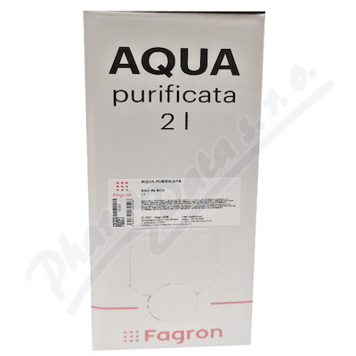 Aqua purificata Bag in Box 2l Fagron