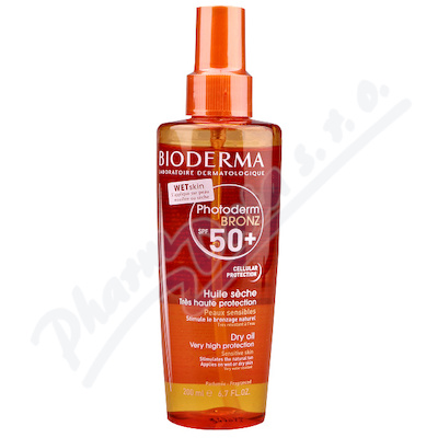BIODERMA Photoderm BRONZ olej SPF50+ 200ml