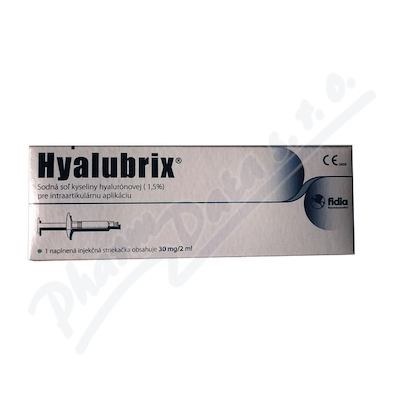 Hyalubrix injekce 1x2ml/30mg viskoelastický roztok