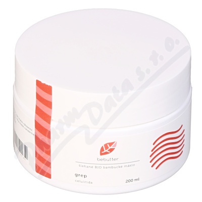 Bebutter Šlehané BIO bambucké máslo grep 200ml