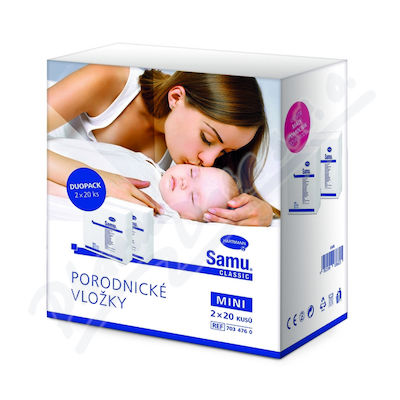 Vložky porodnické Samu mini duopack+příbal 2x20ks