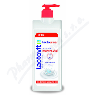 Lactovit Lactourea tělové mléko regenerační 400ml