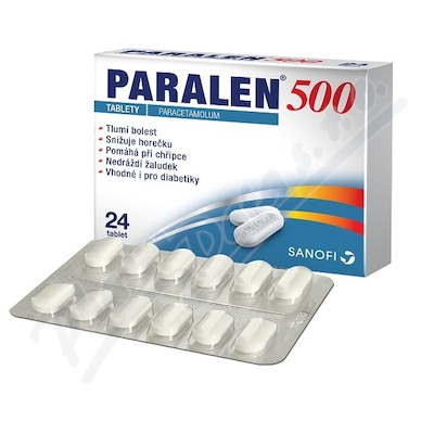 Paralen 500 tbl.nob.24x500mg