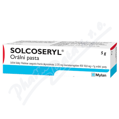Solcoseryl 2.125mg/g+10mg/g orm.pst.1x5g