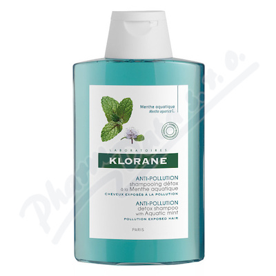 KLORANE Šampon máta vodní-detoxikační 200ml