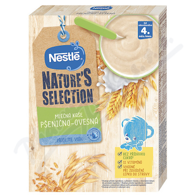 NESTLÉ Mléčná kaše pšenično-ovesná 250g 4M+