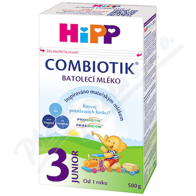 HiPP 3 Junior Combiotik batolecí mléko 500g