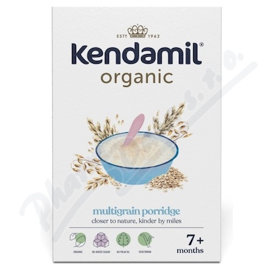 Kendamil nemléčná vícezrnná kaše BIO 150g 7M+