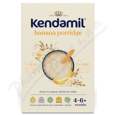 Kendamil Kaše mléčná s banánem 150g 4-6m+