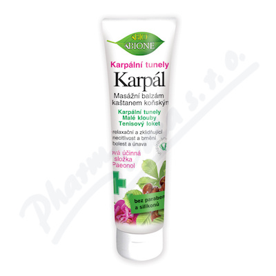 BIO BIONE Karpální tunely masážní balzám 100ml